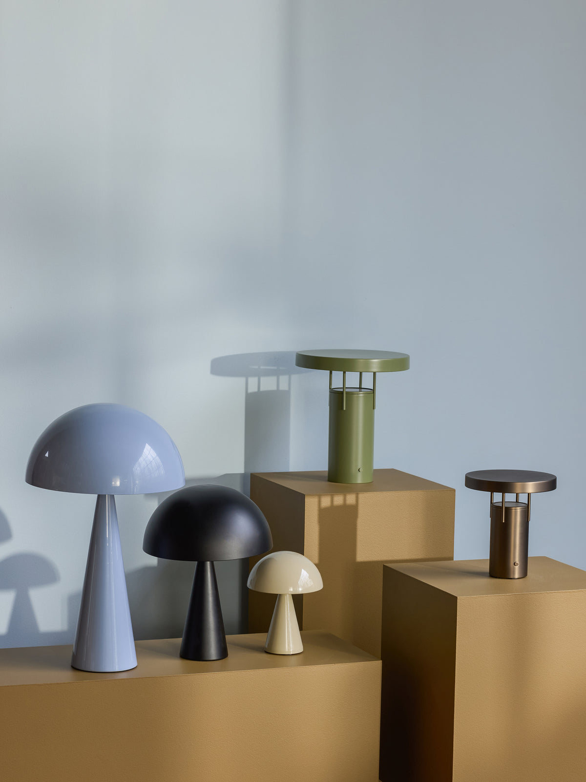 Mush Mini bordlampe sort