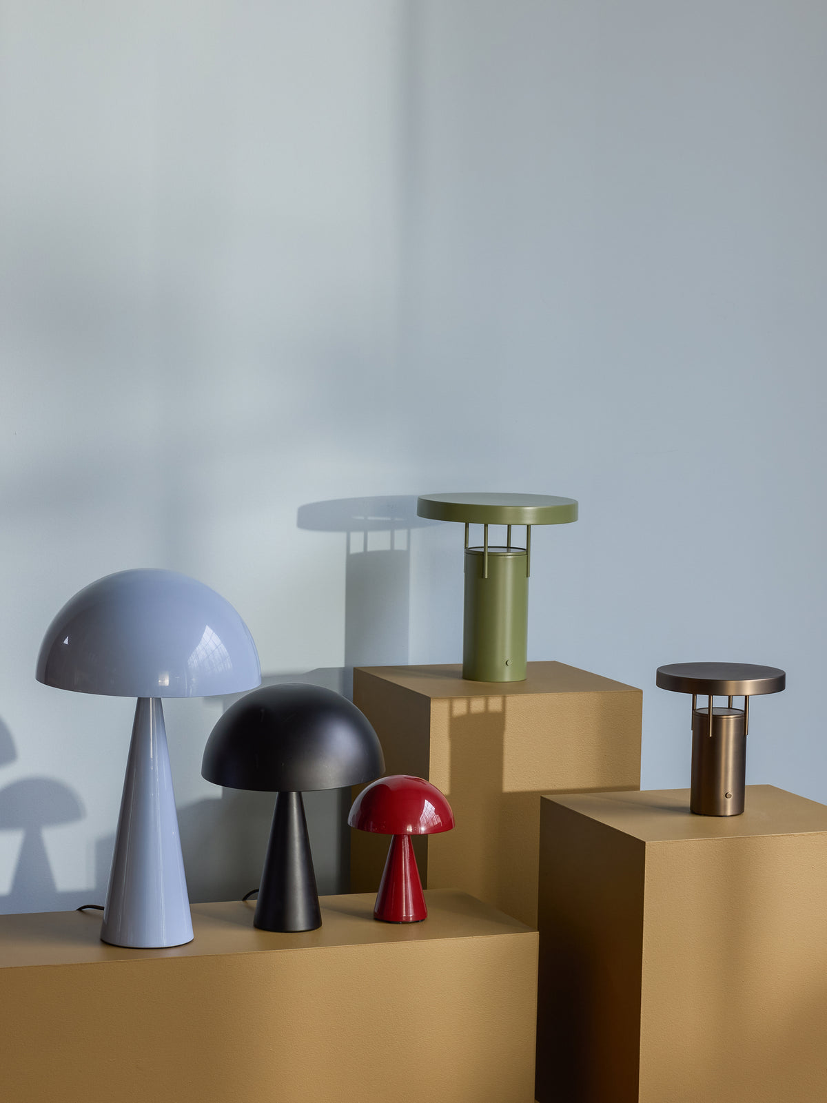 Mush Mini bordlampe sort