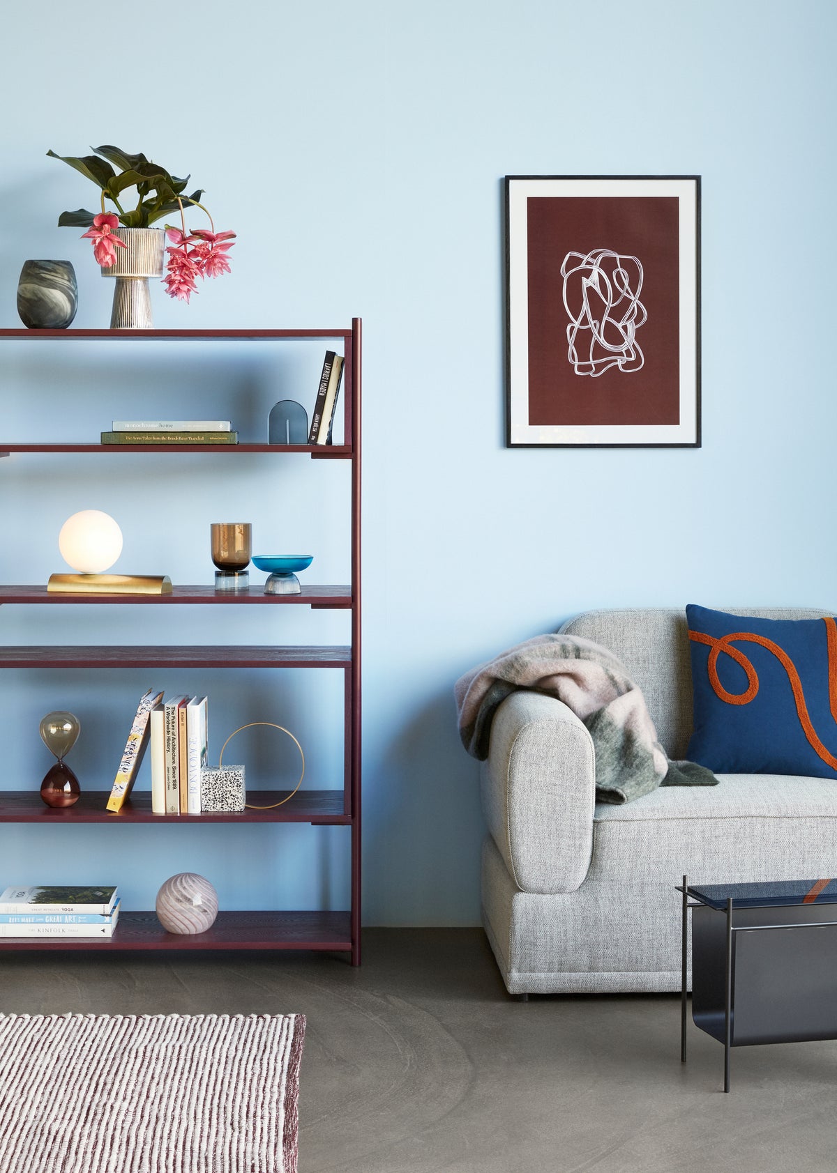 Balance bordlampe i messing