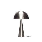 Mush bordlampe høj nikkel