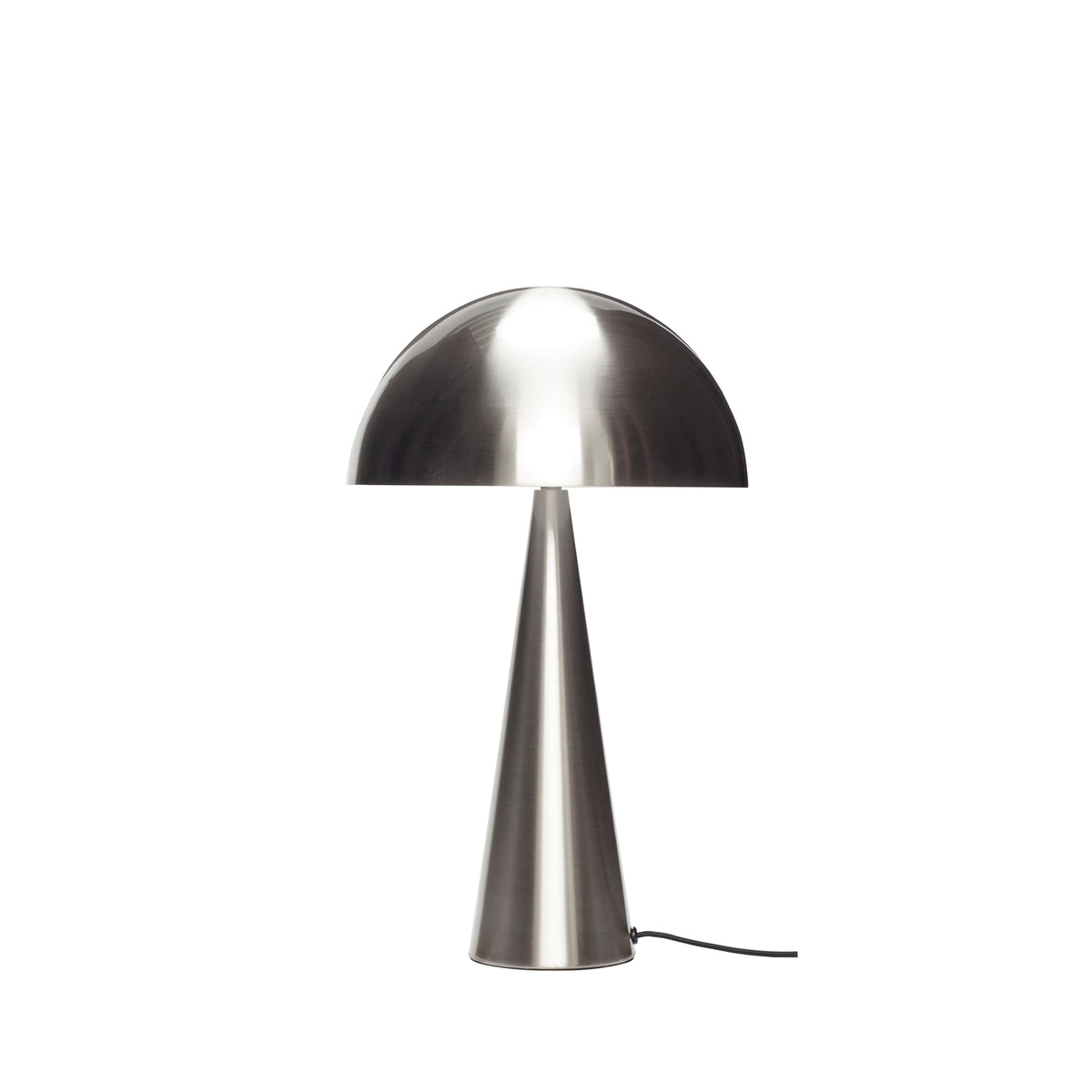 Mush bordlampe høj nikkel