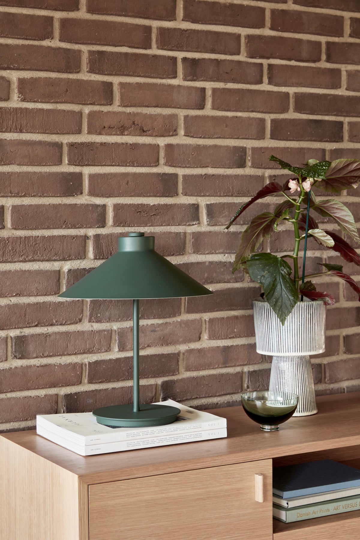 Shape bordlampe grøn