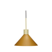 Farvekridt vedhæng loftlampe, rav