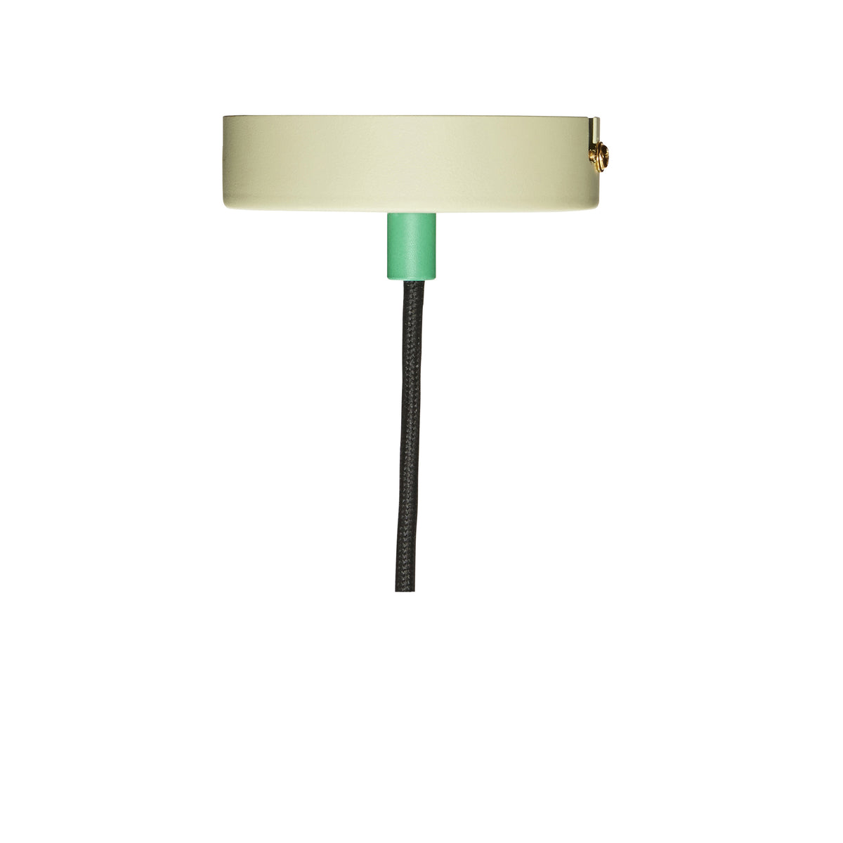Farvekridt vedhæng loftlampe, grøn