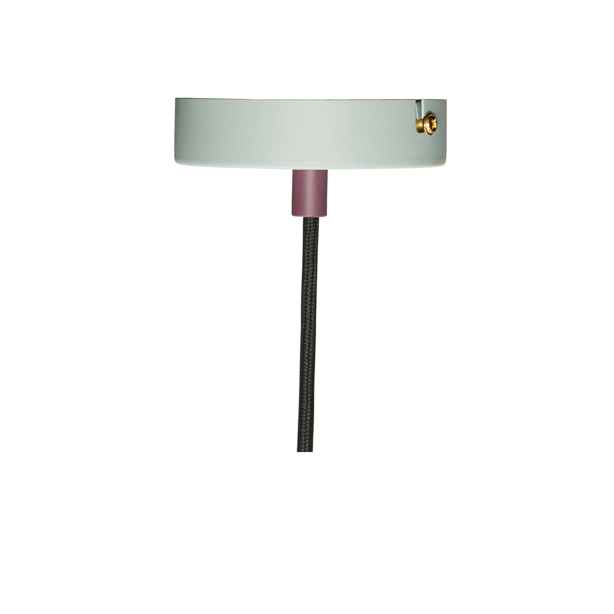 Blåt farvekridt loftlampe