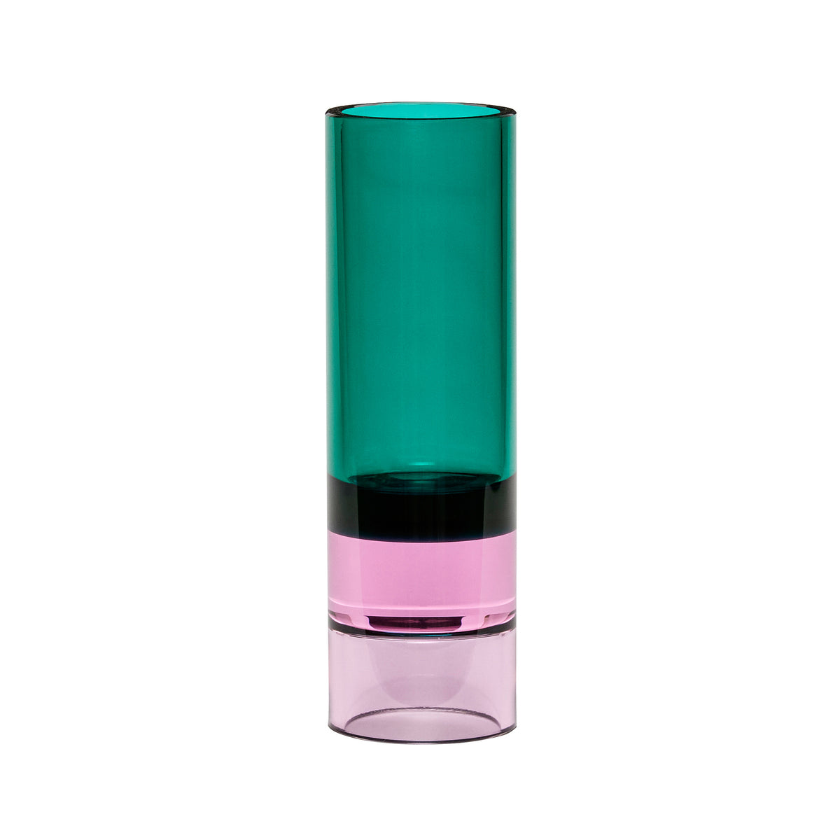 Astro Fyrfadsstage Grøn/Rosa