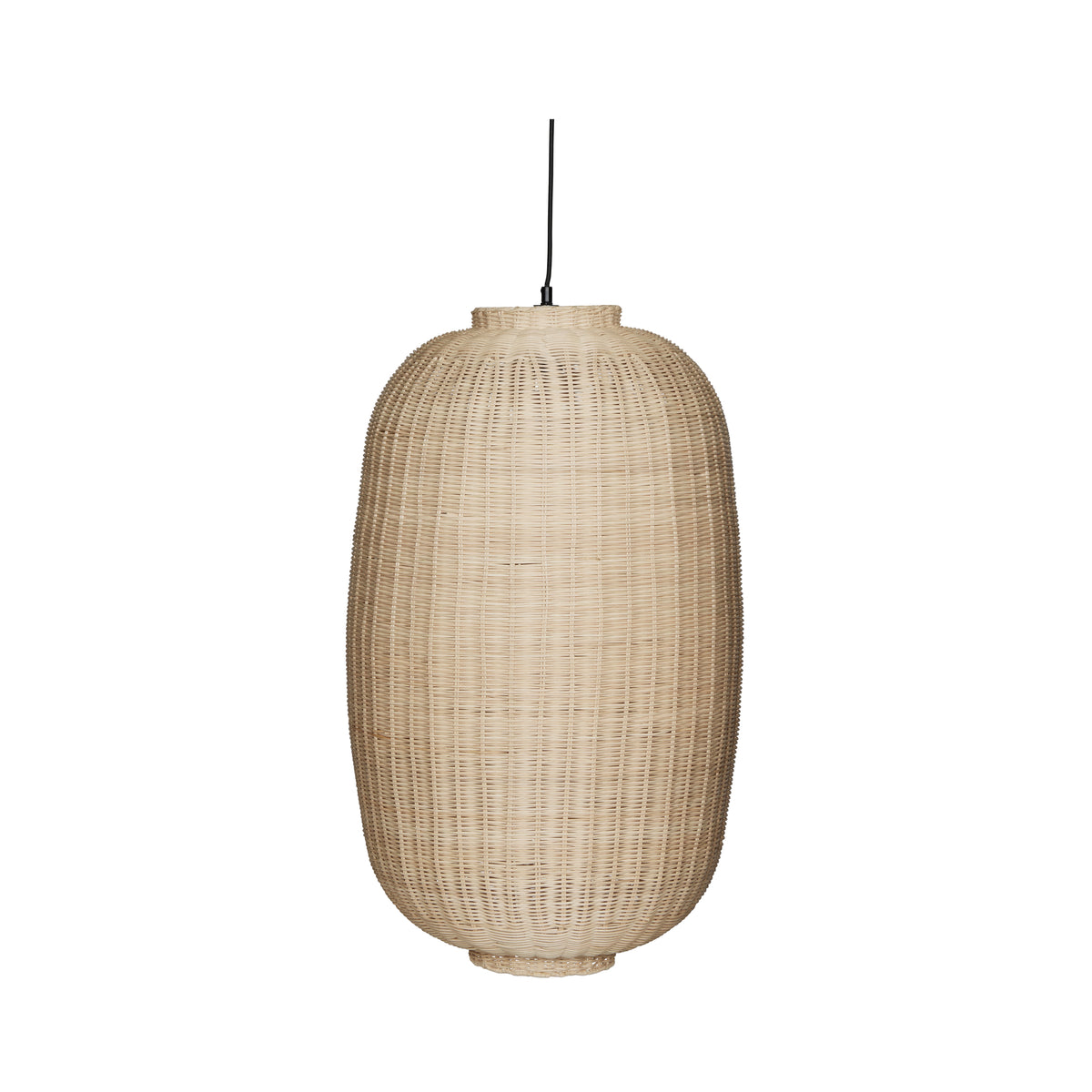 Chand Pendel Oval Naturel