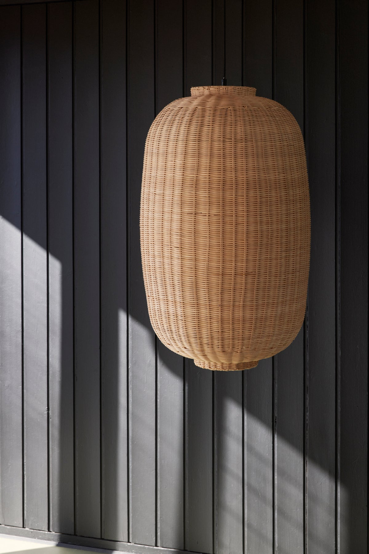 Chand Pendel Oval Naturel