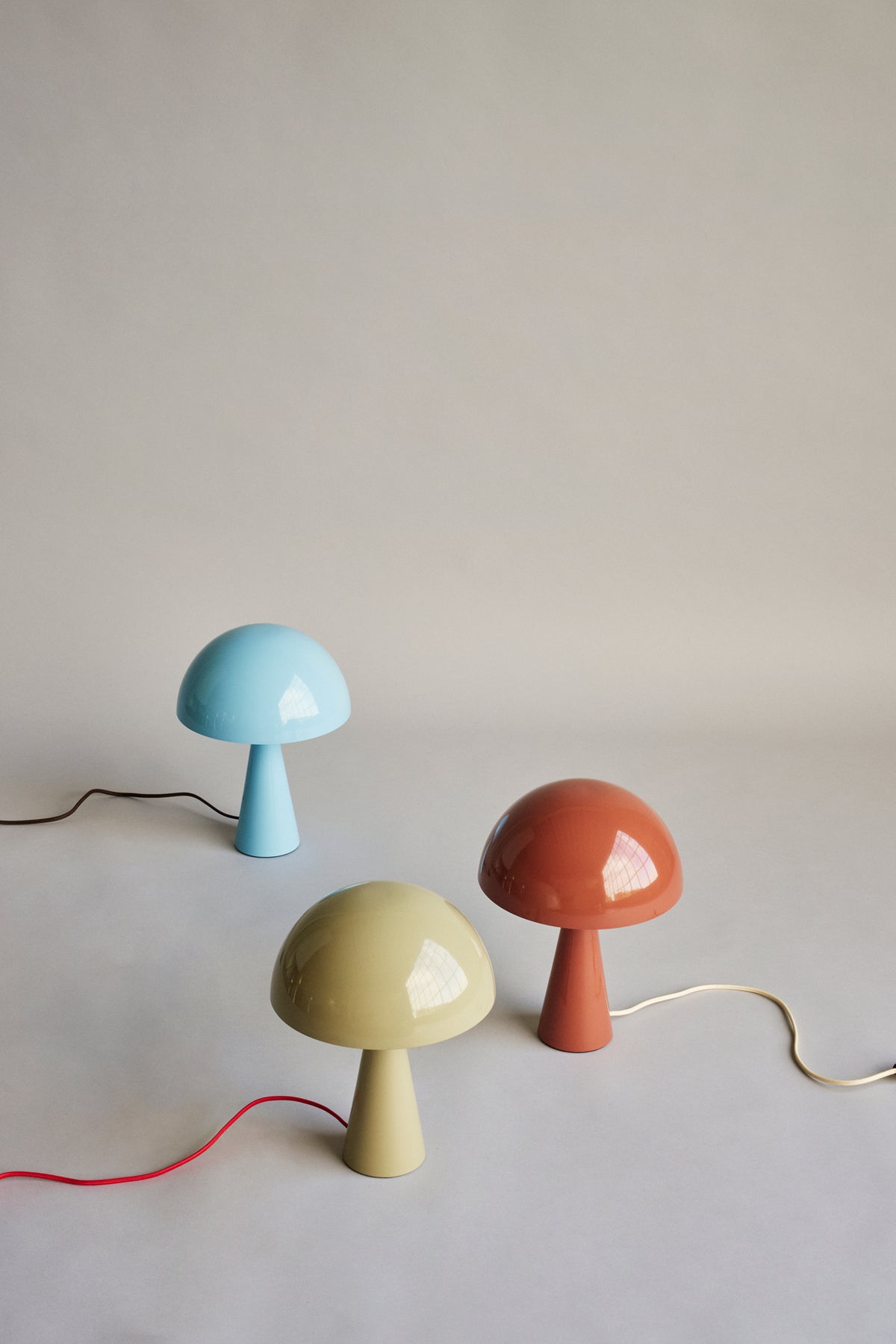 Mush Bordlampe Mini Lyseblå