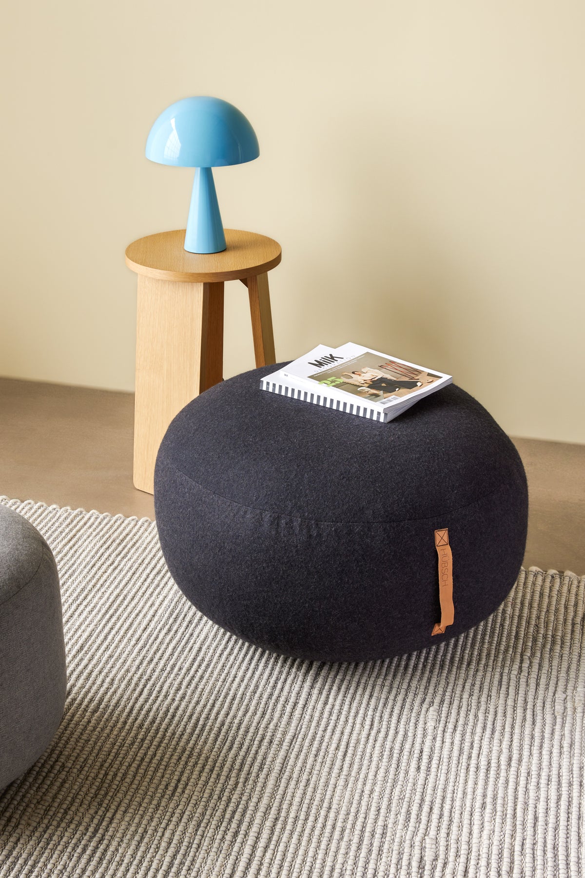 Mush Bordlampe Mini Lyseblå