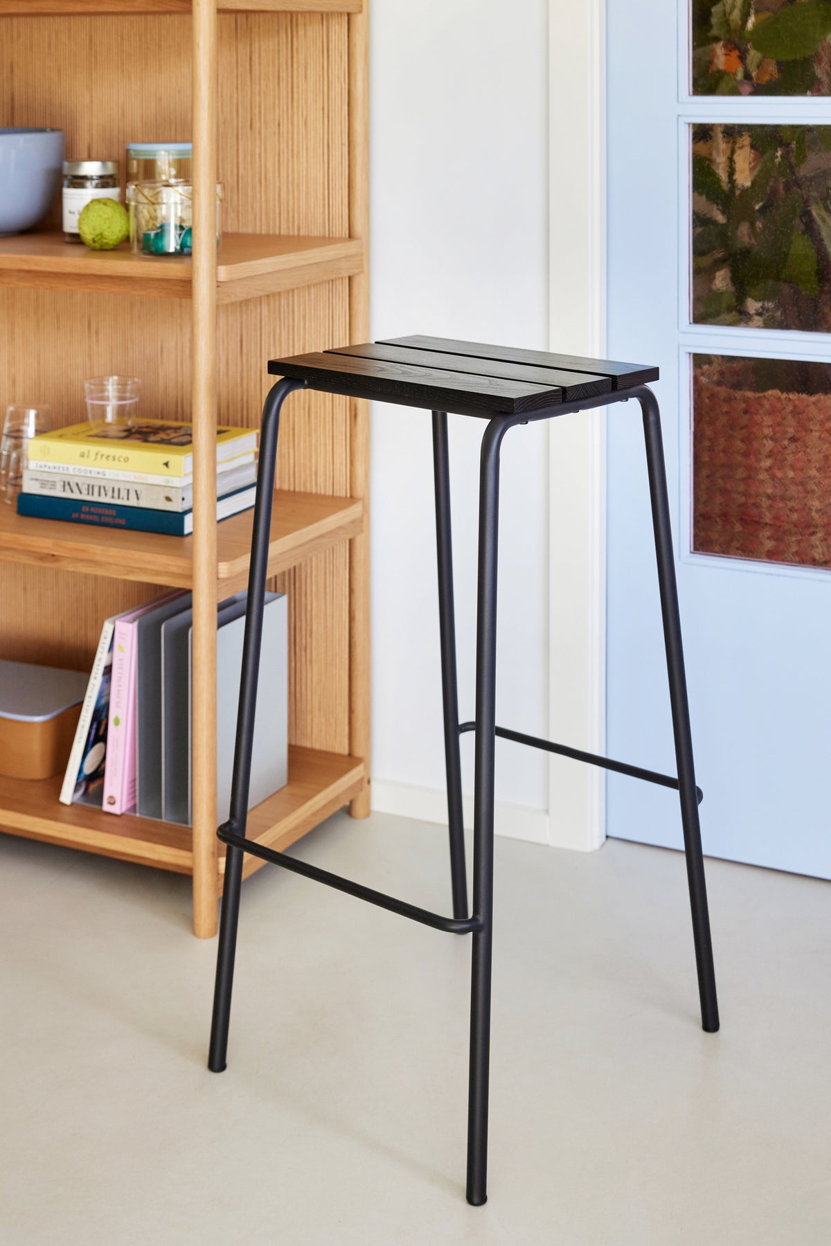 Stilt barstol sort