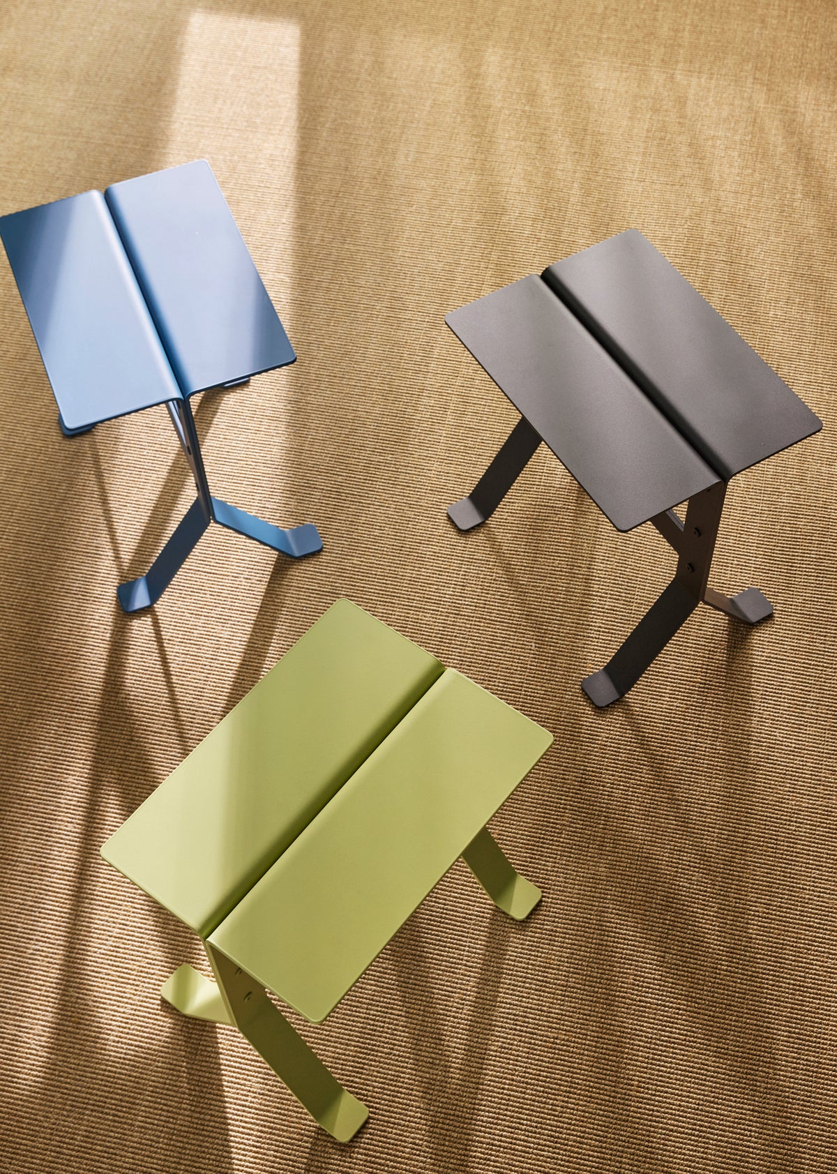 Fold sidebord lysegrøn