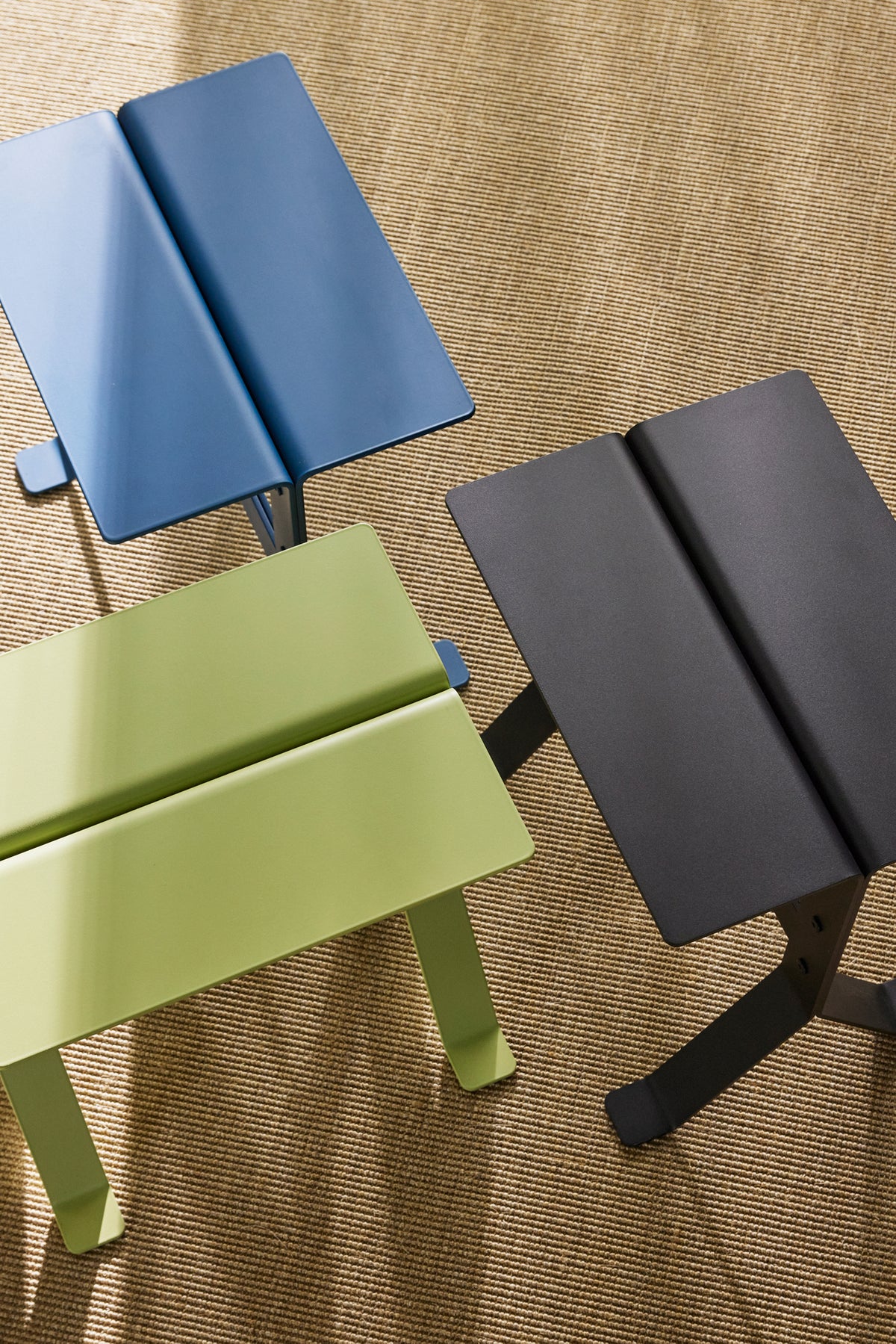 Fold sidebord lysegrøn