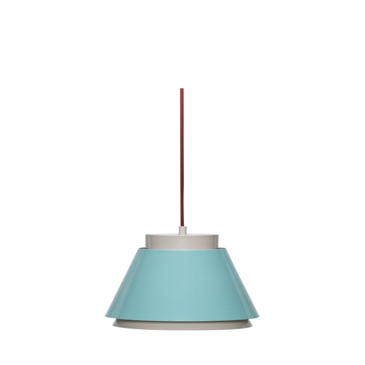 Remi Pendel Lampe Blå/Beige