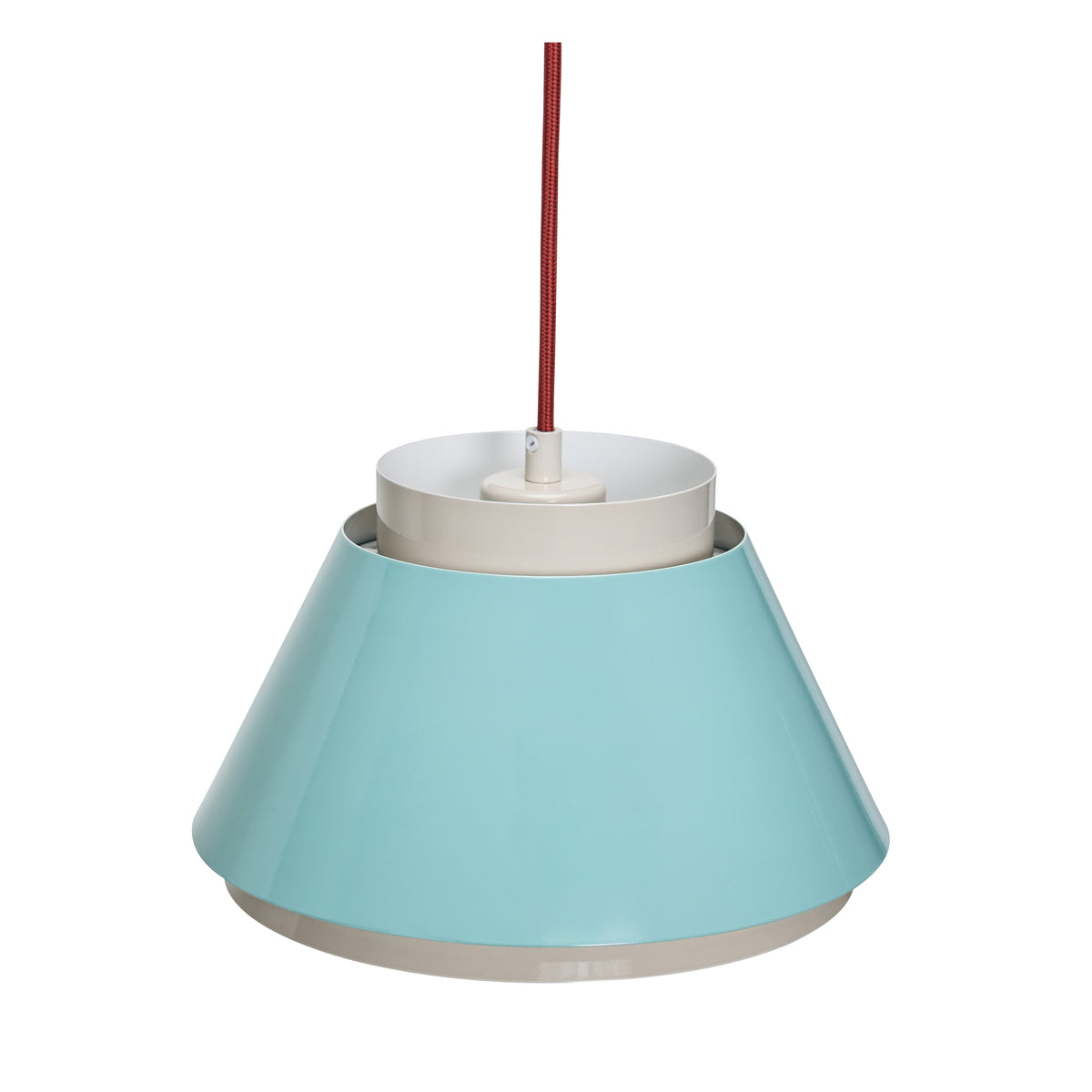 Remi Pendel Lampe Blå/Beige