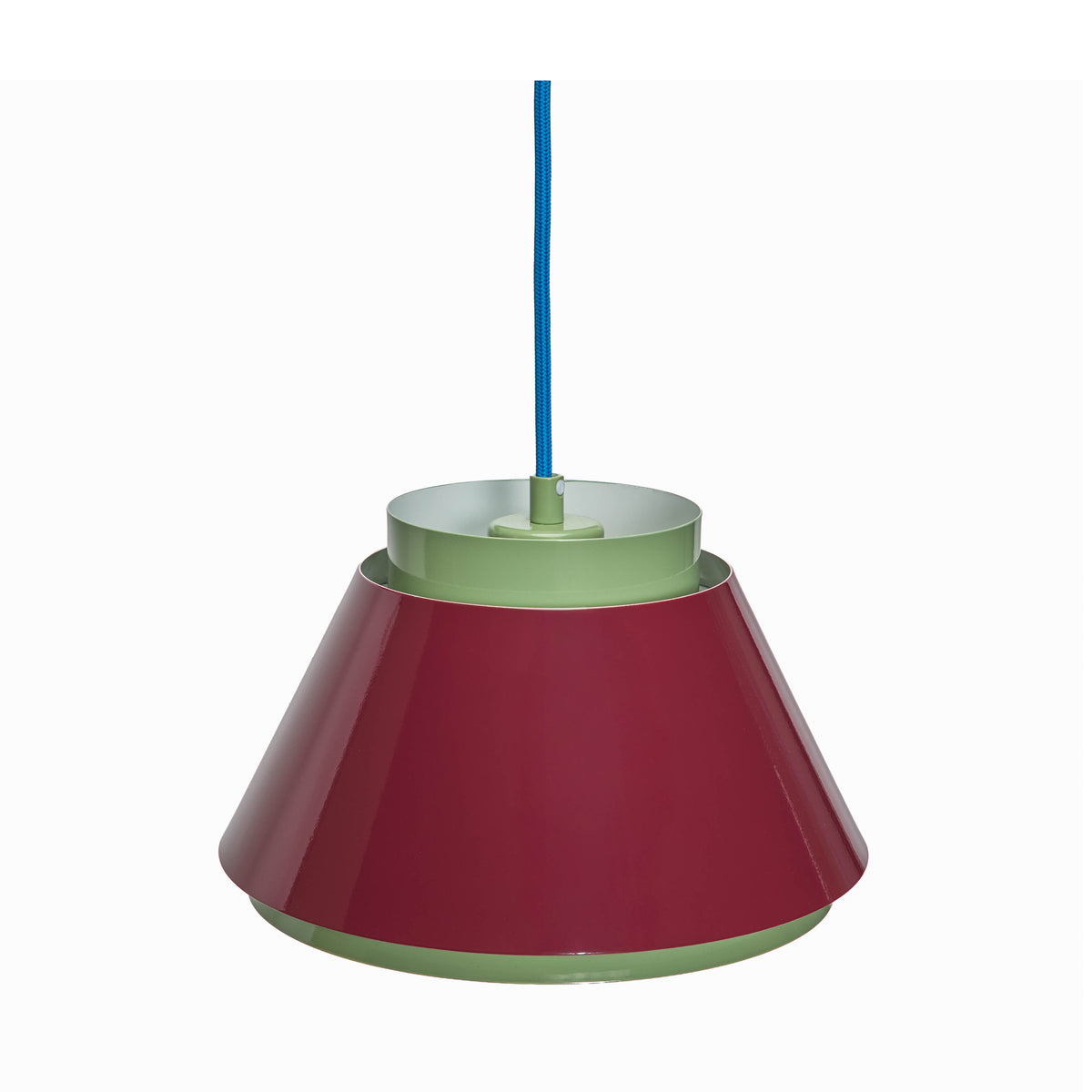 Remi Pendel lampe Grøn/Rød