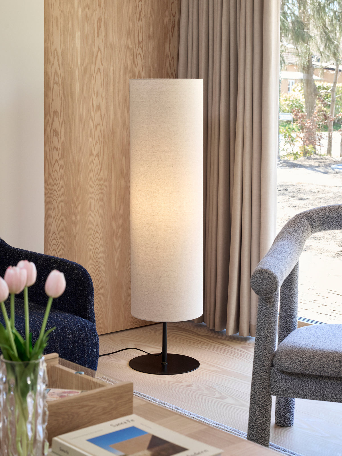 Sable gulvlampe, sand