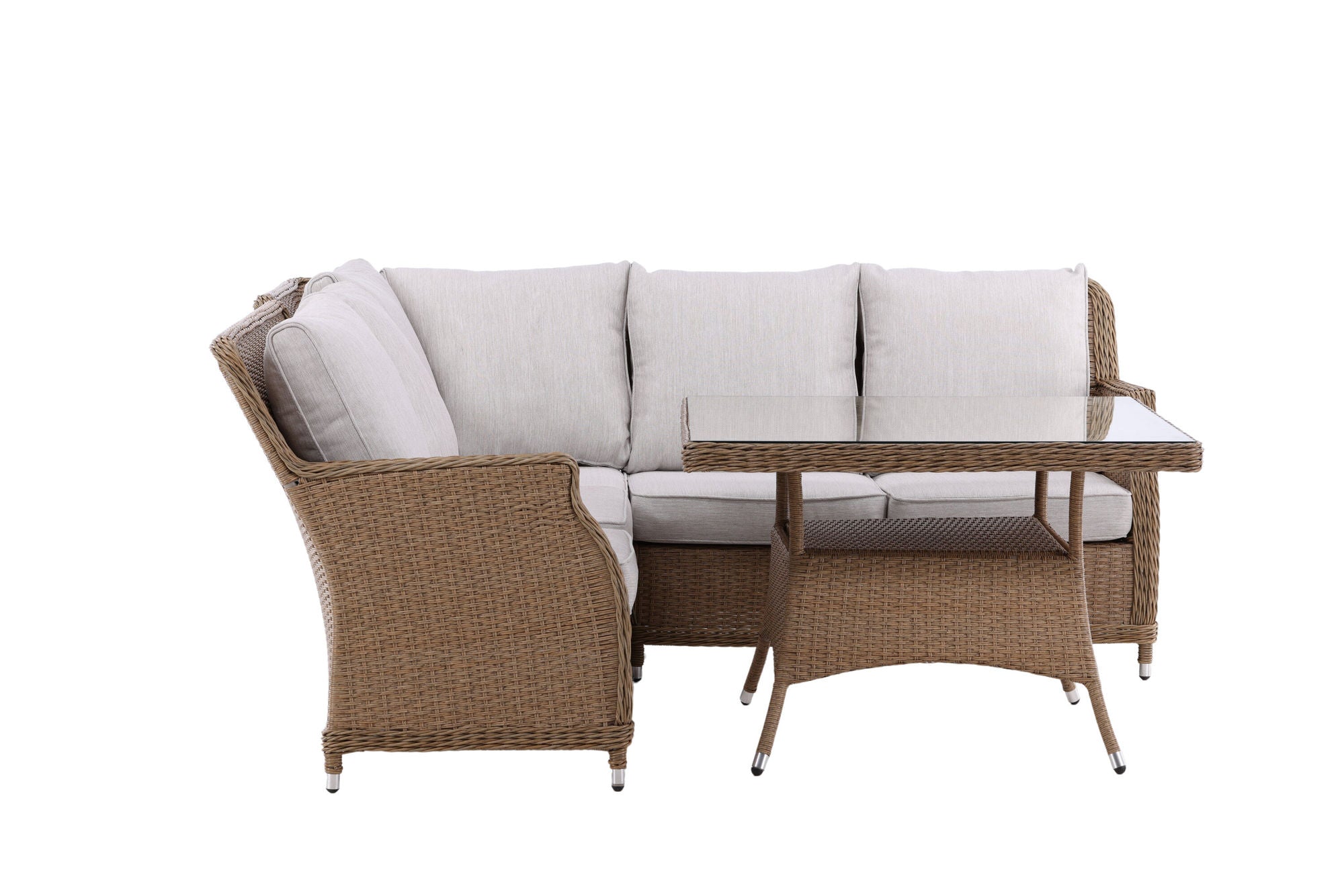 Venture Home Vikelund hjørne sofa - Nature/Sand