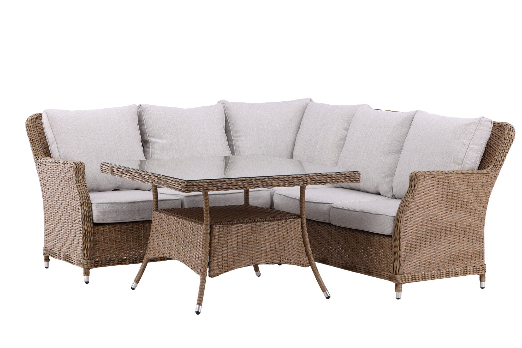 Venture Home Vikelund hjørne sofa - Nature/Sand