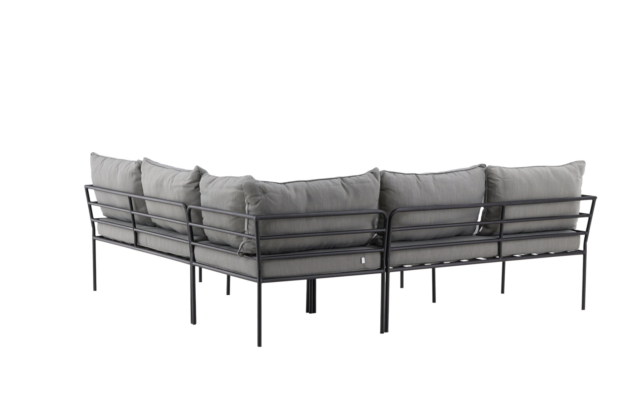 Venture Home Penh Balcony hjørne Sofa - Black / Acacia