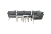 Venture Home Roxo hjørne sofa - White/Grey