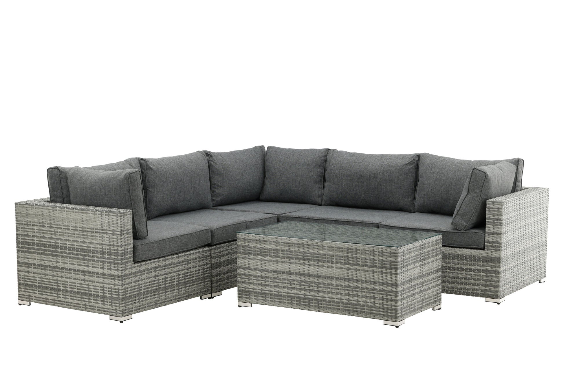 Venture Home Amazon Module Sofa set 3+2+1 - Grey/Grey