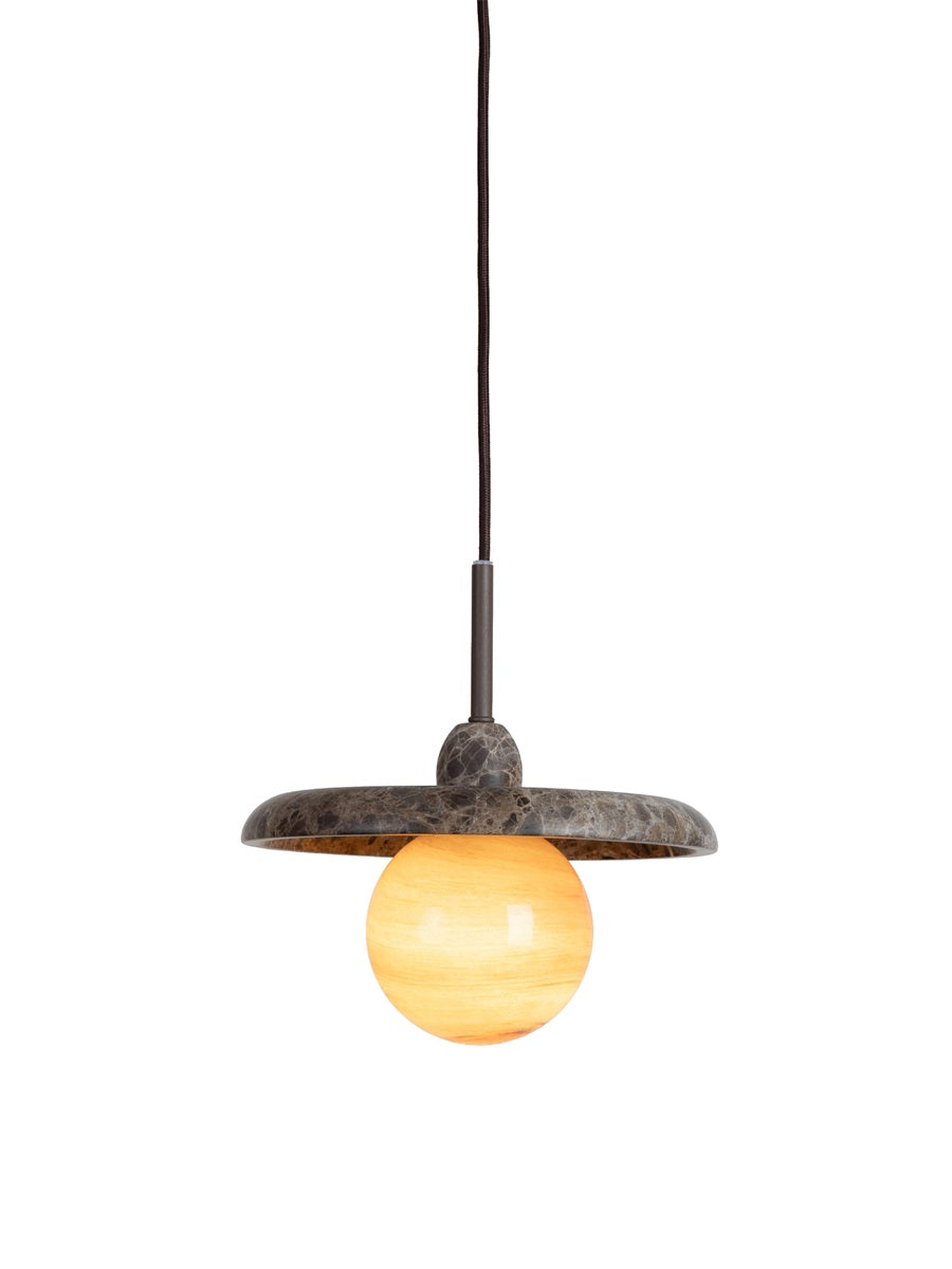 Tivoli dia.25 x h 16cm disc, Brun, loftlampe