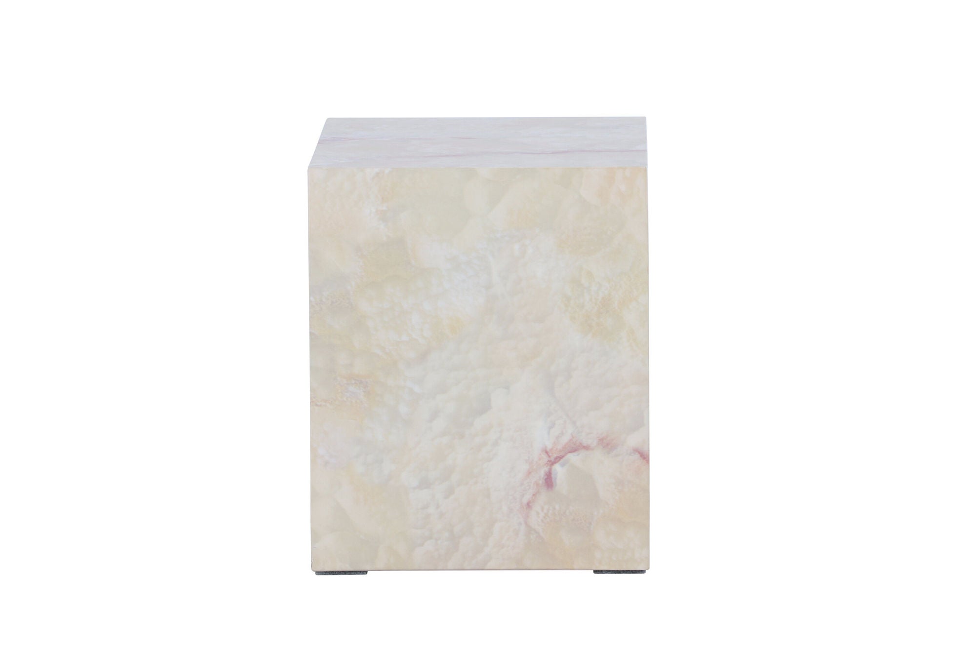 Venture Home York Side bord 30x35x25 cm - Beige Stonelook