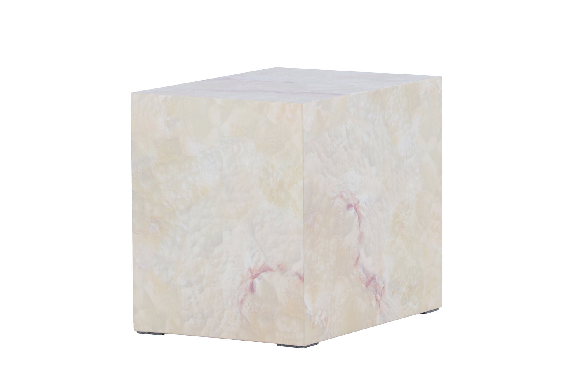 Venture Home York Side bord 30x35x25 cm - Beige Stonelook