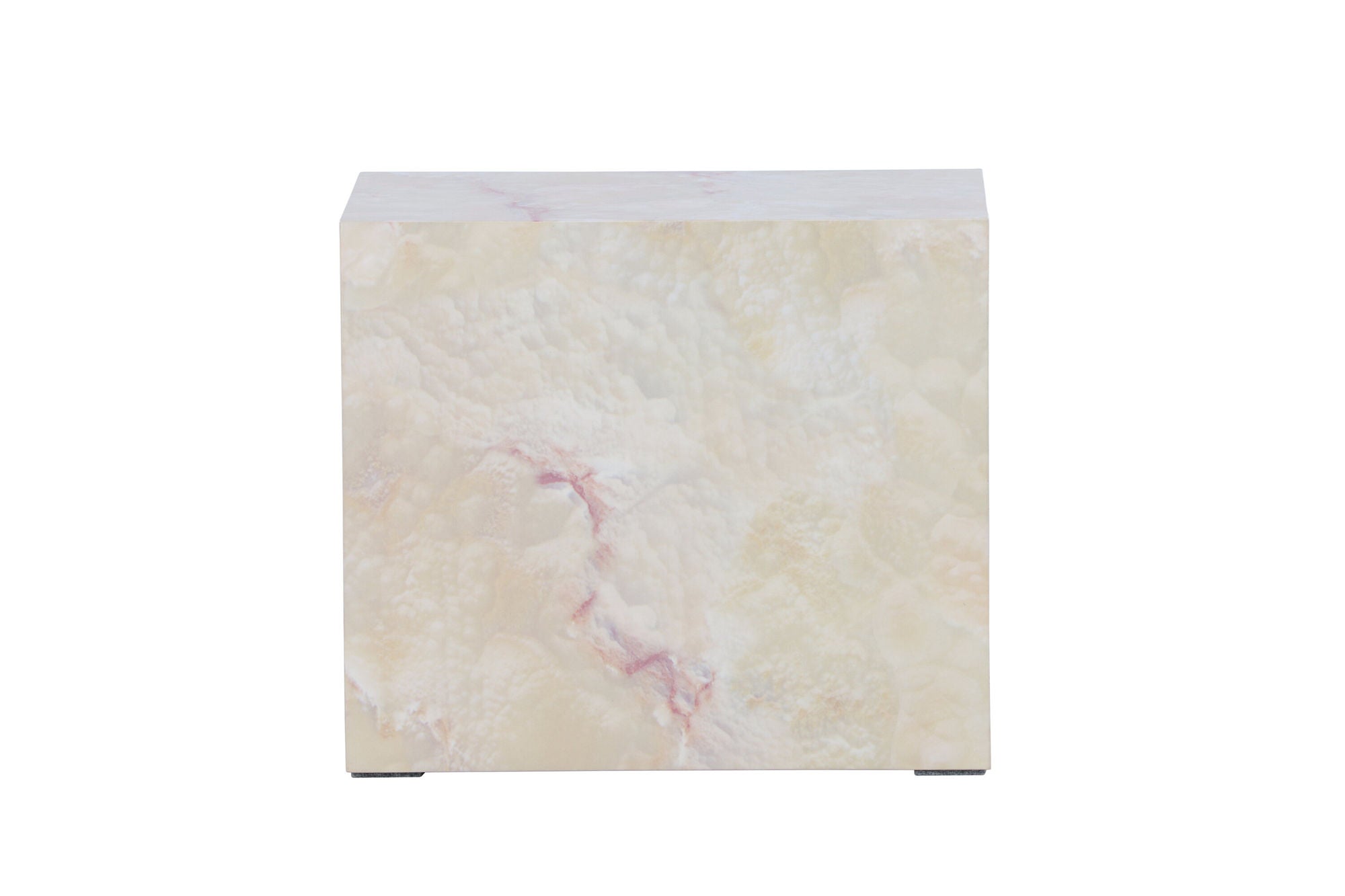 Venture Home York Side bord 30x35x25 cm - Beige Stonelook