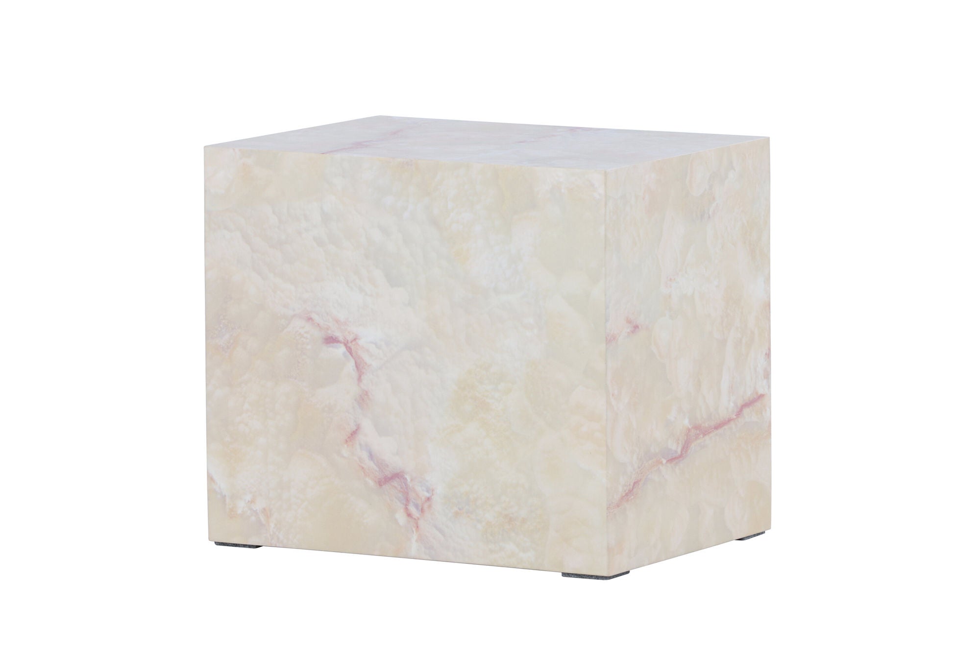 Venture Home York Side bord 30x35x25 cm - Beige Stonelook