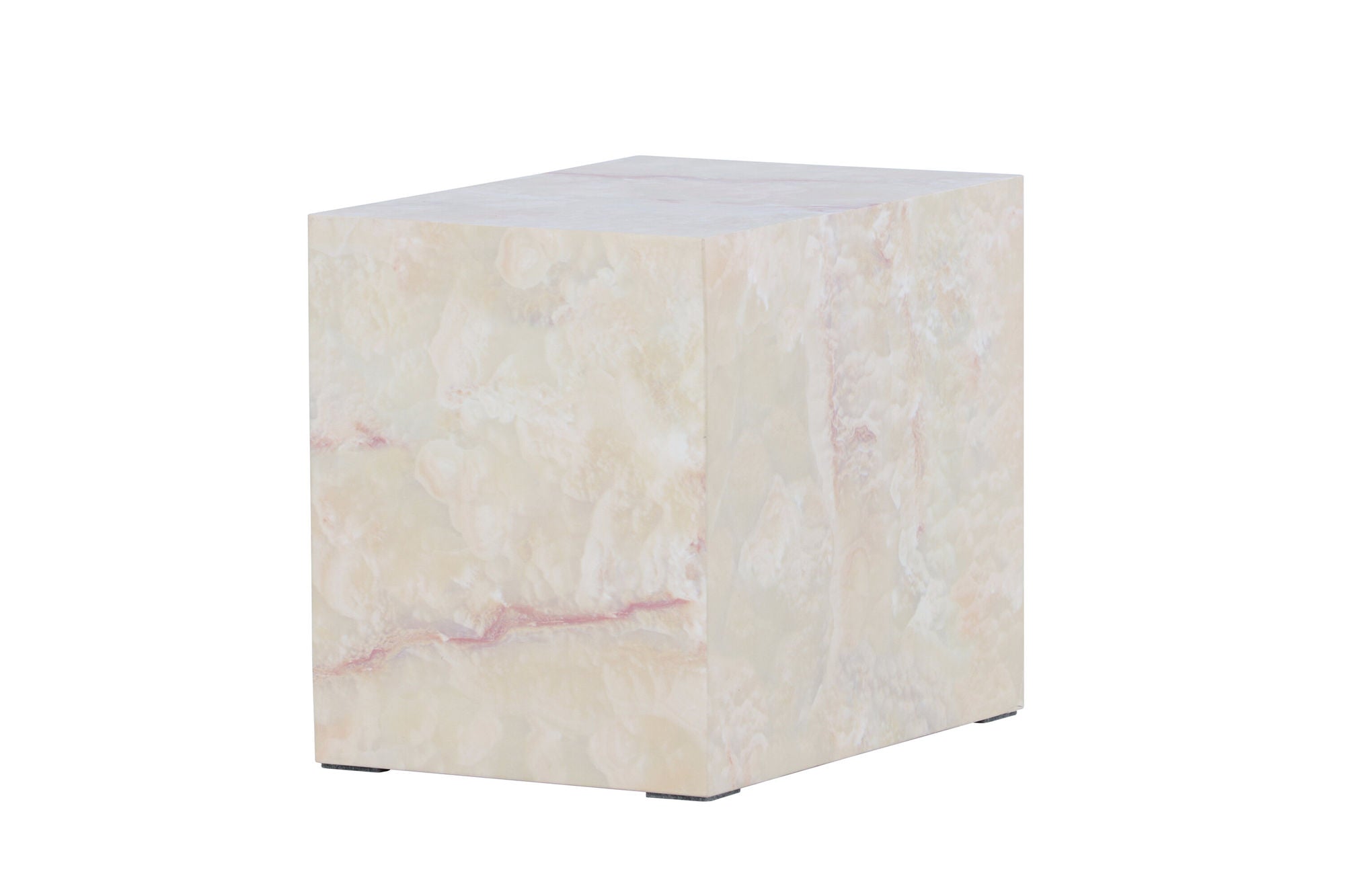Venture Home York Side bord 30x35x25 cm - Beige Stonelook