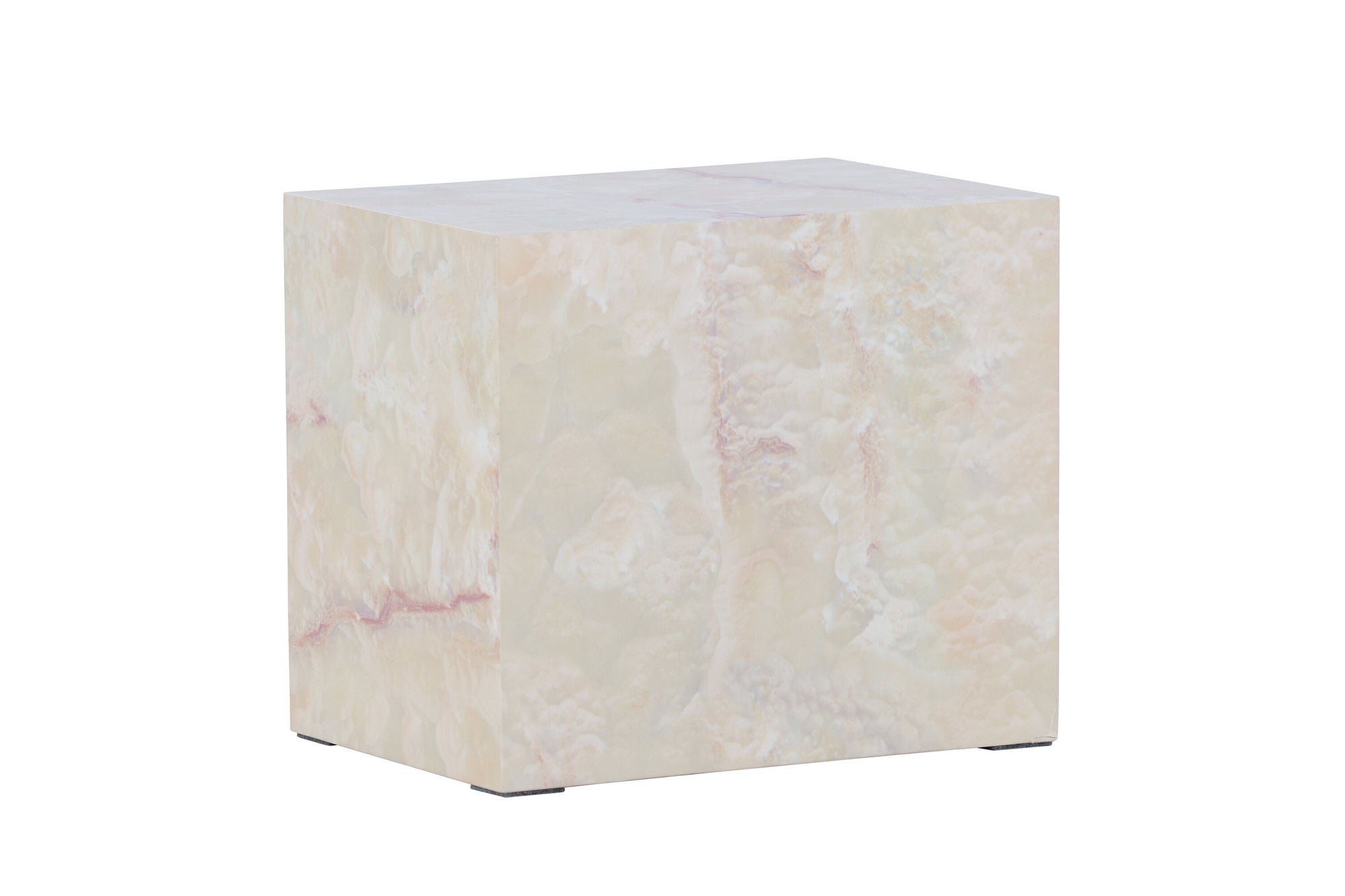 Venture Home York Side bord 30x35x25 cm - Beige Stonelook
