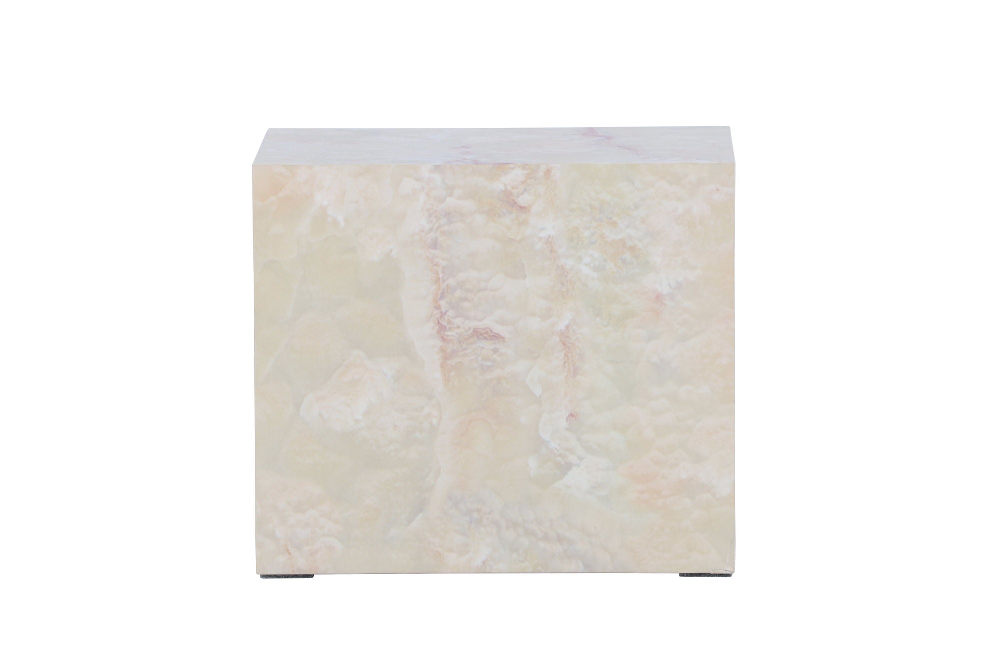 Venture Home York Side bord 30x35x25 cm - Beige Stonelook