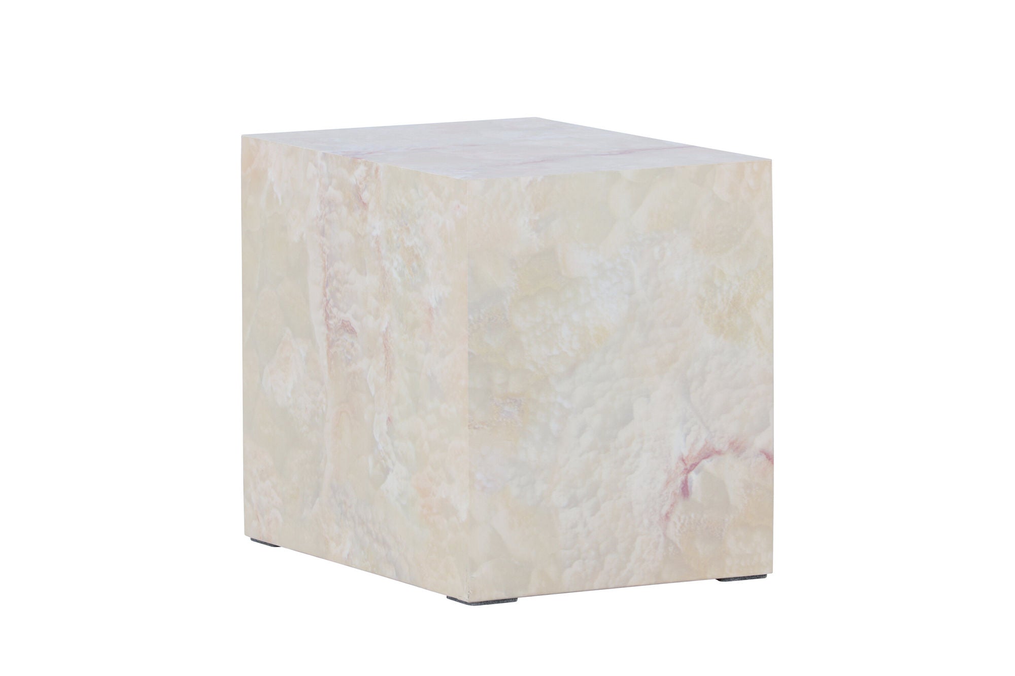 Venture Home York Side bord 30x35x25 cm - Beige Stonelook