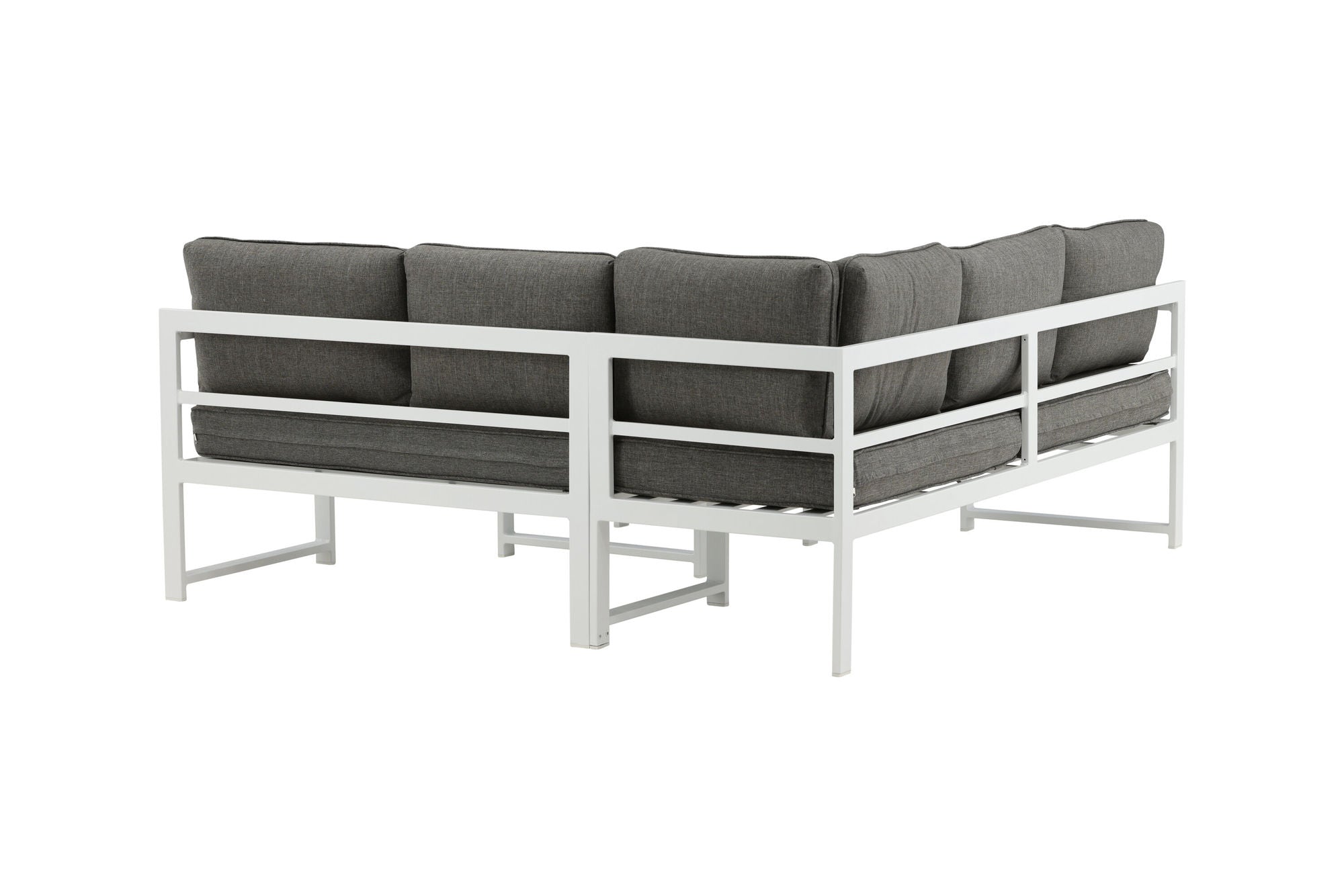 Venture Home Salvador hjørne Sofa - White / Grey cushions