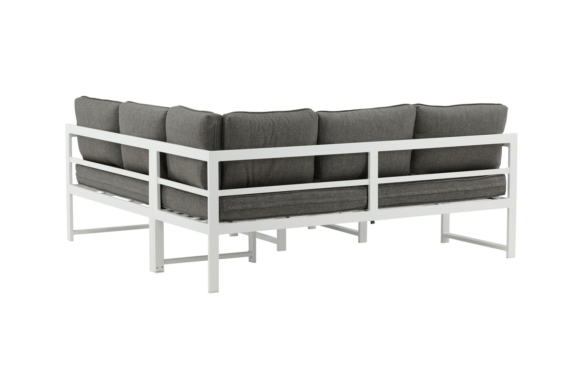 Venture Home Salvador hjørne Sofa - White / Grey cushions