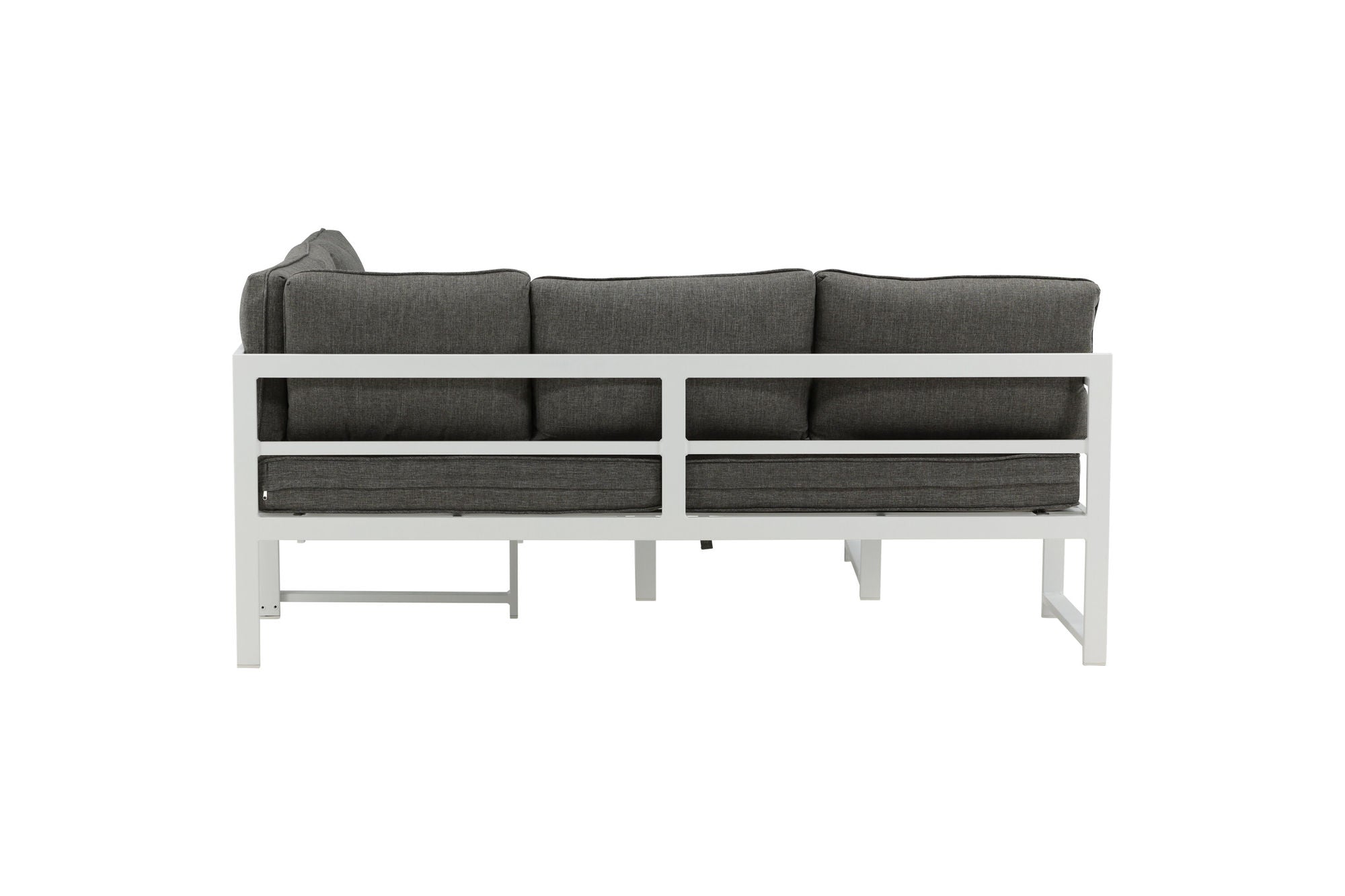 Venture Home Salvador hjørne Sofa - White / Grey cushions