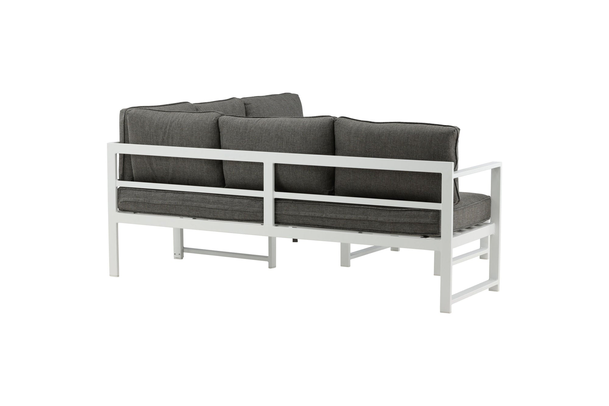 Venture Home Salvador hjørne Sofa - White / Grey cushions