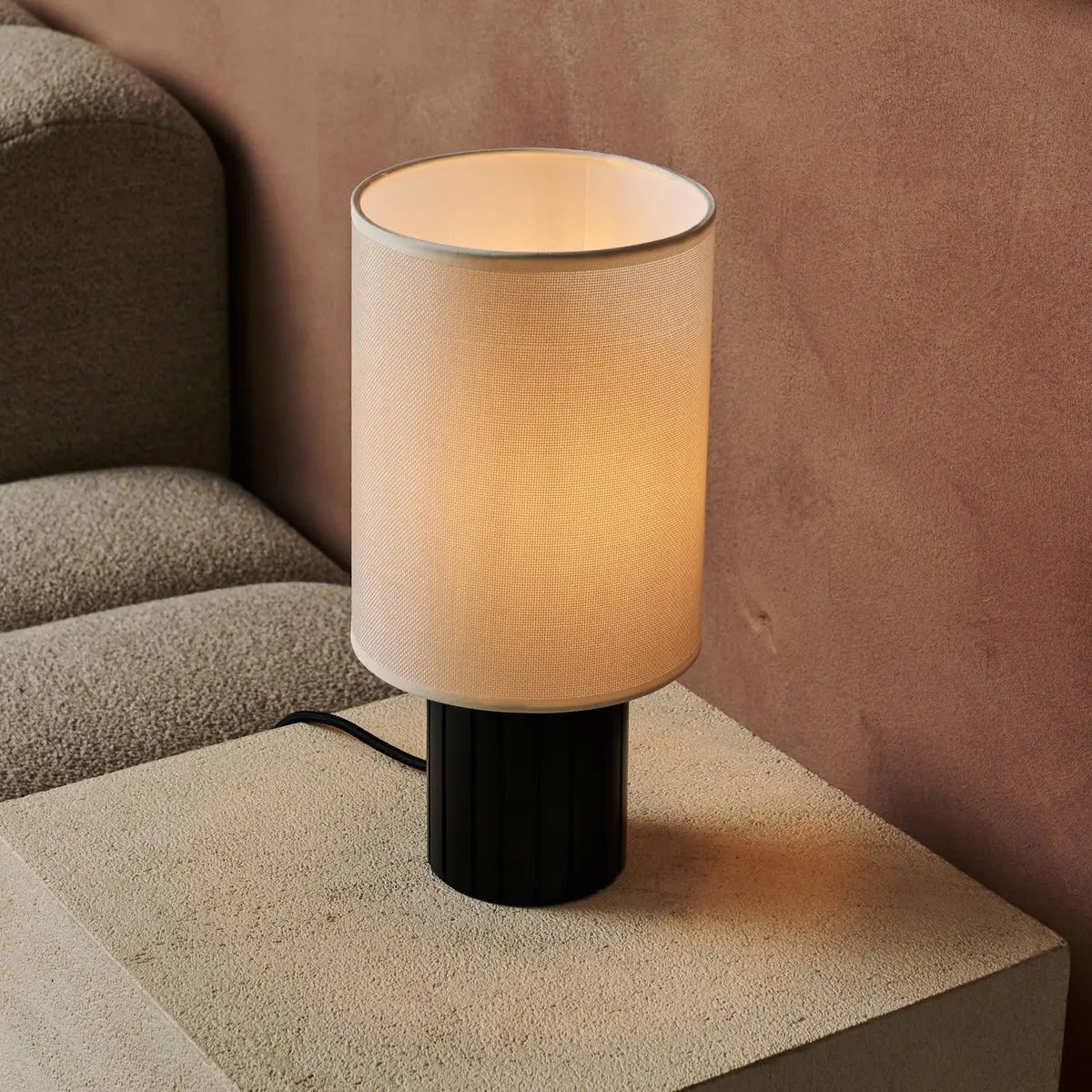Kiko sort bordlampe