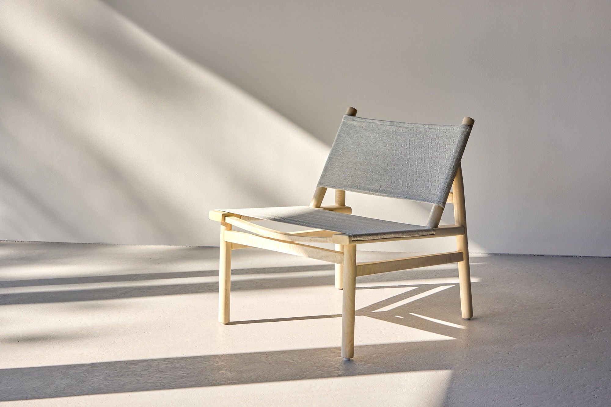 Venture Home Millo Lounge stol - Nature/Grey