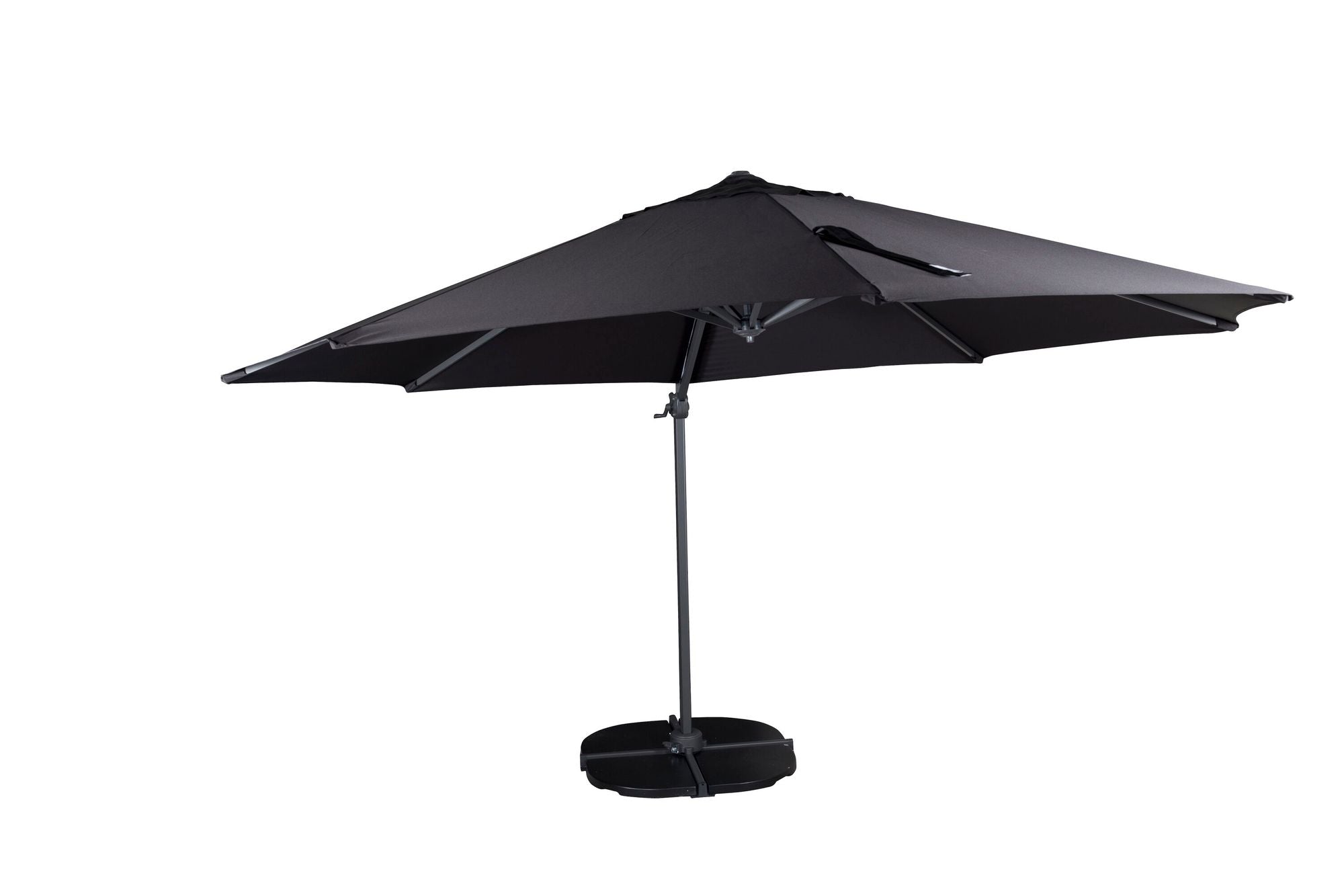 Venture Home Leeds Umbrella 3,5m - Black/Black