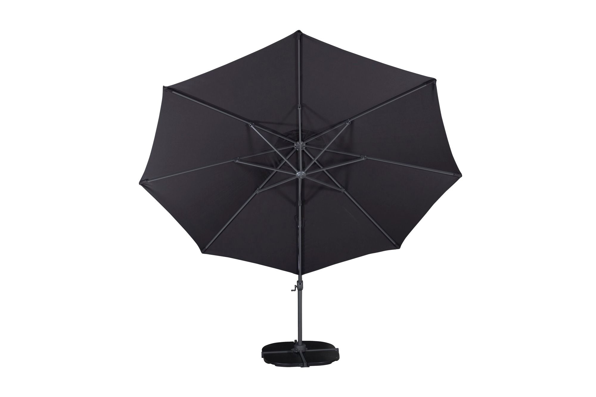 Venture Home Leeds Umbrella 3,5m - Black/Black