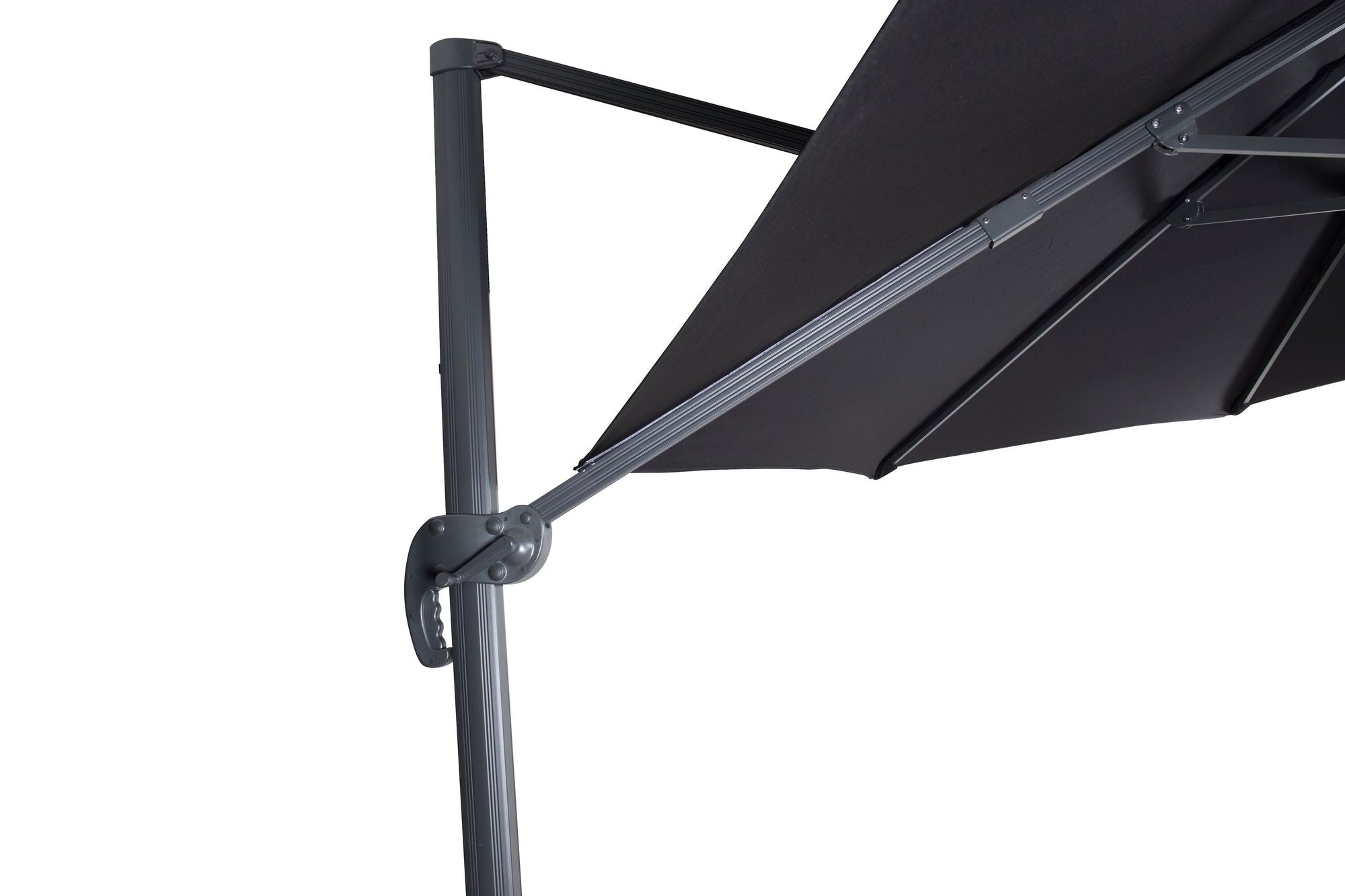 Venture Home Leeds Umbrella 3,5m - Black/Black