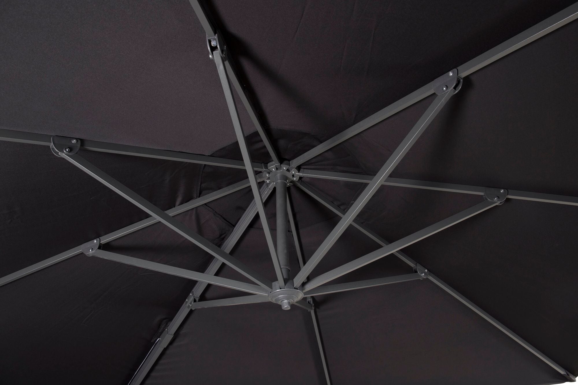 Venture Home Leeds Umbrella 3,5m - Black/Black