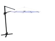 Venture Home Leeds Umbrella 3m - Black/White