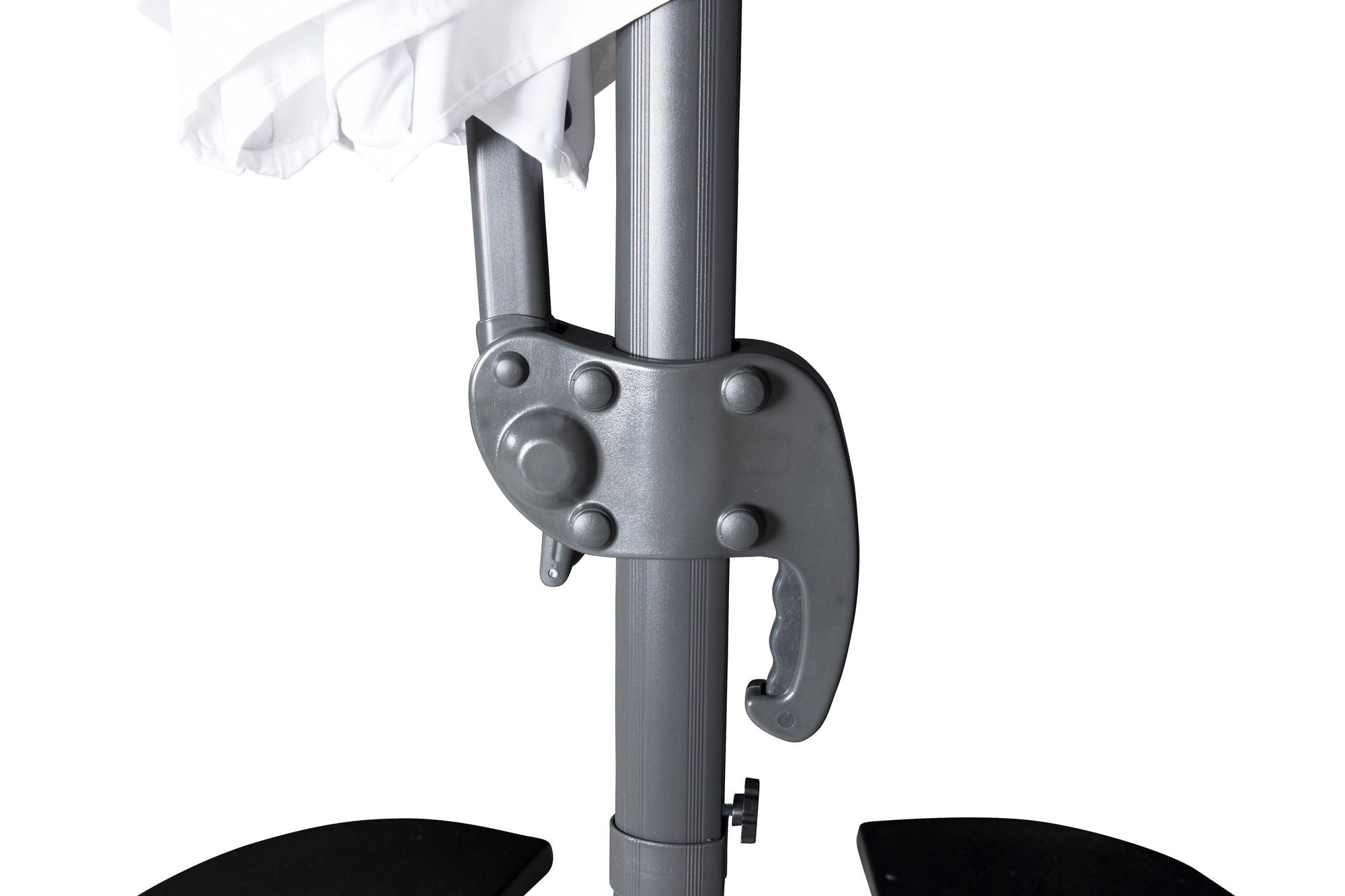 Venture Home Leeds Umbrella 3m - Black/White