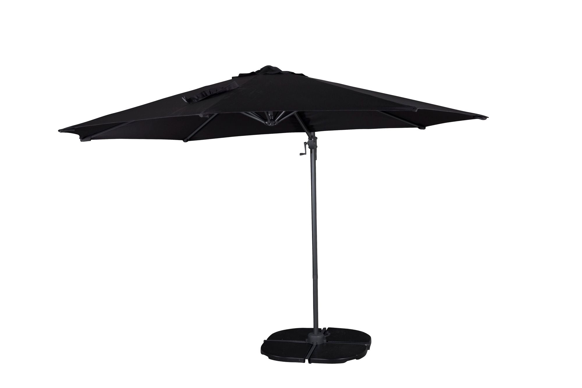 Venture Home Leeds Umbrella 3m - Black/Black