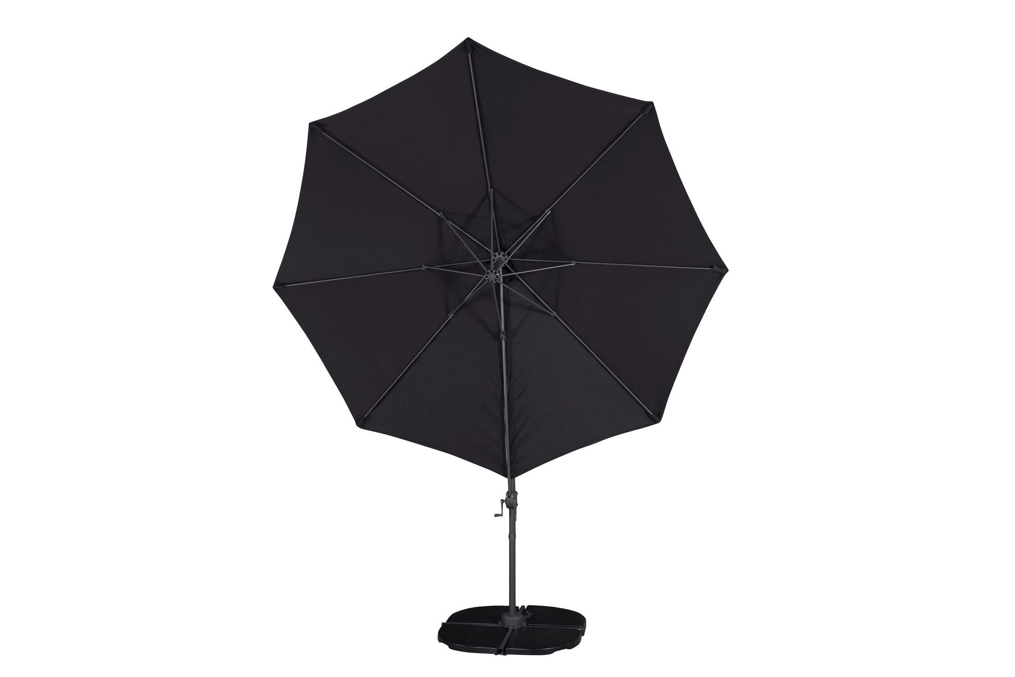Venture Home Leeds Umbrella 3m - Black/Black