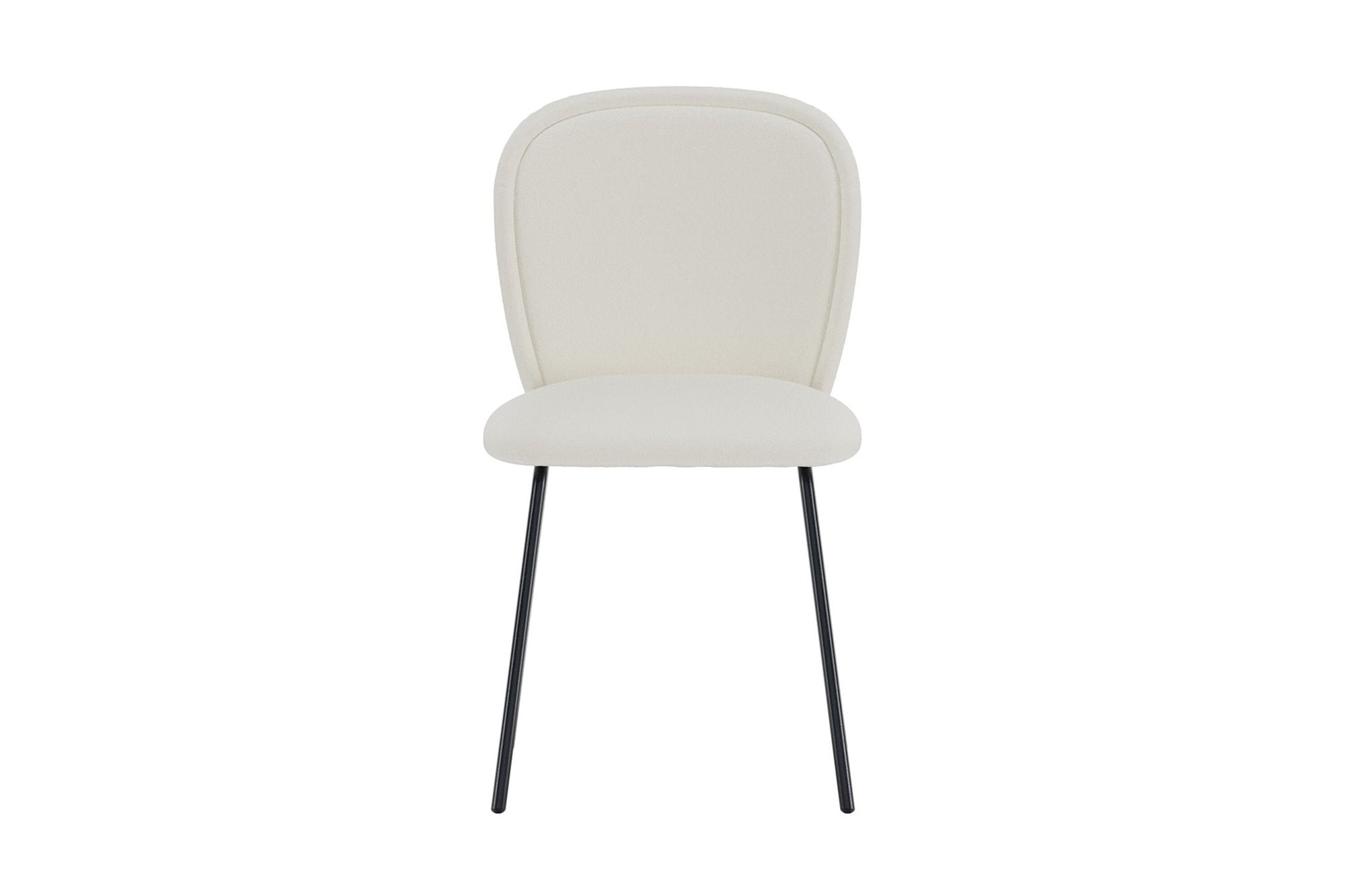 Venture Home Carl Spisebordsstol 2-pack - Black / Creme Velvet
